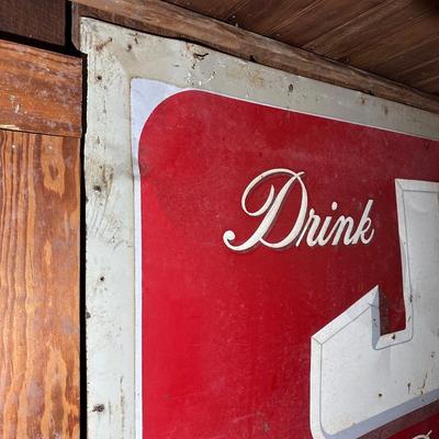 Vintage Drink JAX Beer Sign – Best Beer in Town – Jackson Brewing Co. – New Orleans - Double Sided