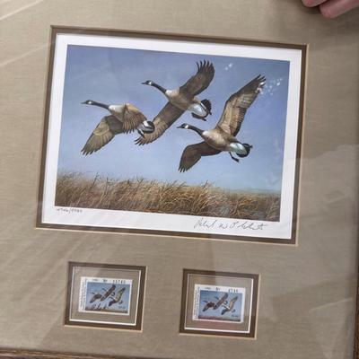 Sale Photo Thumbnail #197: Mostly empty frames, some prints including Terry Redlin, large foam pieces in back