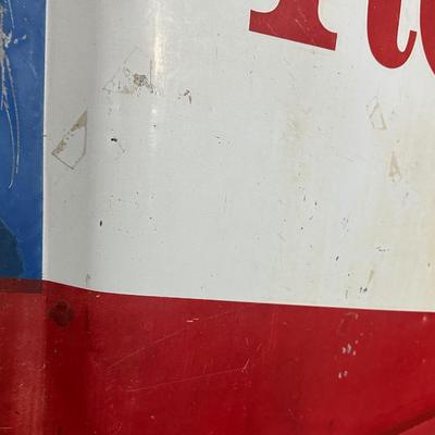 Vintage Royal Crown Cola Metal Sign – Embossed Tin Advertising Panel (RC Cola)