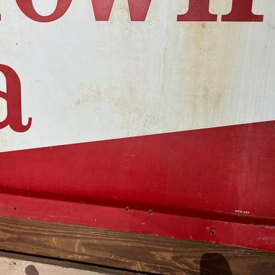 Vintage Royal Crown Cola Metal Sign – Embossed Tin Advertising Panel (RC Cola)