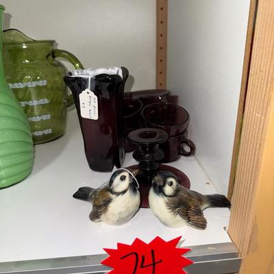 Sale Photo Thumbnail #364: Goebel birds, etc.