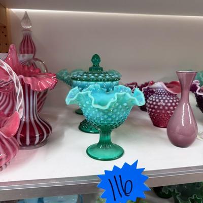 Sale Photo Thumbnail #535: Fenton glass, see photos