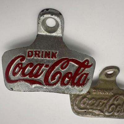 Vintage Coca-Cola Cast Iron Wall Mount Bottle Opene