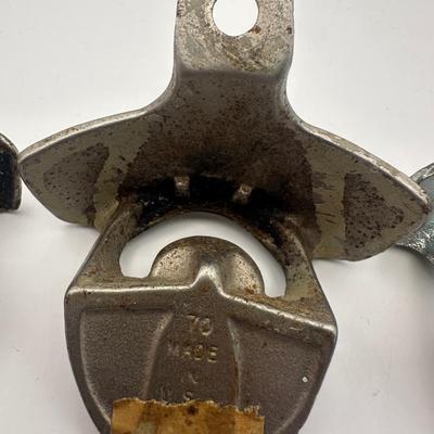 Vintage Coca-Cola Cast Iron Wall Mount Bottle Opene