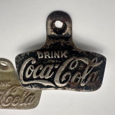 Vintage Coca-Cola Cast Iron Wall Mount Bottle Opene