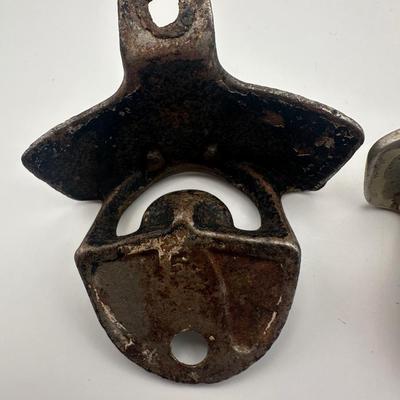 Vintage Coca-Cola Cast Iron Wall Mount Bottle Opene