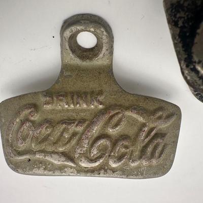 Vintage Coca-Cola Cast Iron Wall Mount Bottle Opene