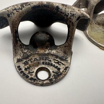 Vintage Coca-Cola Cast Iron Wall Mount Bottle Opene