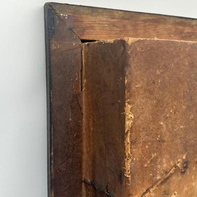 Vintage Catholic Devotional Wall Shrine – Pietà & Last Supper Shadow Box