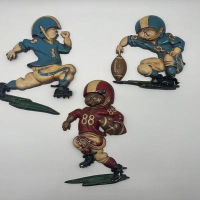 Vintage Football 1976 HOMCO Wall Decor