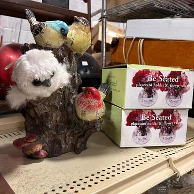 Place card holders and outdoor yard art