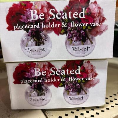 Place card holders and outdoor yard art