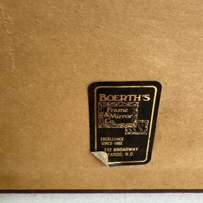 Sale Photo Thumbnail #14: 23.5 x 27.5 framed by Boerth’s