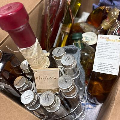 Vinegar, oil, spices. (Good?)