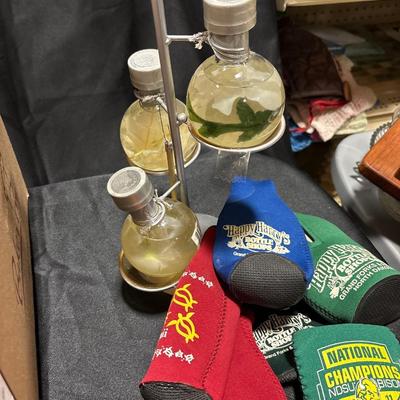 Vinegar, oil, spices. (Good?)