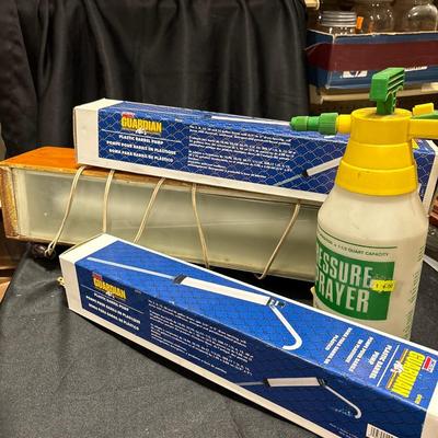 Up to 55 gal pumps (2) & homemade fluorescent light