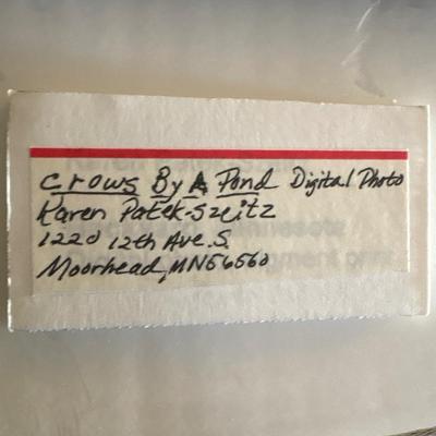 Sale Photo Thumbnail #163: Karen Patch Szeitz signed photograph . 22x17