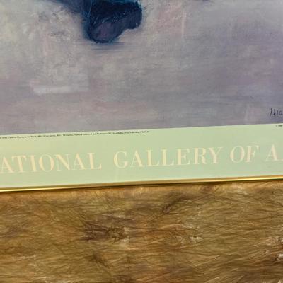 Sale Photo Thumbnail #227: 23x33. Class is broken in lower right hand corner