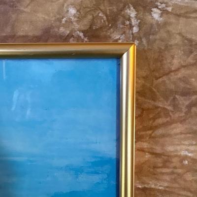 Sale Photo Thumbnail #228: 23x33. Class is broken in lower right hand corner