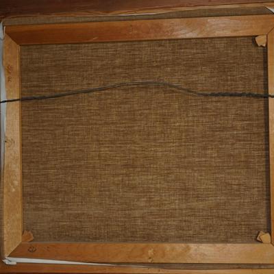 Sale Photo Thumbnail #262: A very nice reproduction of a mix of folk art to realism theme, Cottage in winter near skating pond
The giclee has been reproduced on canvas and accented with brush strokes of white highlight.
the reproduction is very well done and has a warm welcome attr