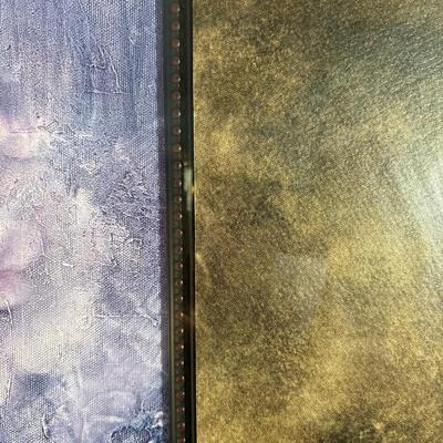 Sale Photo Thumbnail #266: This 36 in.² frame is incredible as is the floral print by Albena. Matted with inside frame, great