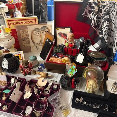 Sale Photo Thumbnail #5: - Tv in back not included. Jewelry stand display is not included. 

NO CHERRY PICKING or taking ONLY the items you want and leaving the rest or you will be banned! Please arrive with enough time to load. Bring boxes/any tools to assemble /dolly/people to 