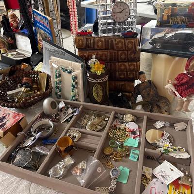 Sale Photo Thumbnail #2: - Tv in back not included. Jewelry stand display is not included. 

NO CHERRY PICKING or taking ONLY the items you want and leaving the rest or you will be banned! Please arrive with enough time to load. Bring boxes/any tools to assemble /dolly/people to 