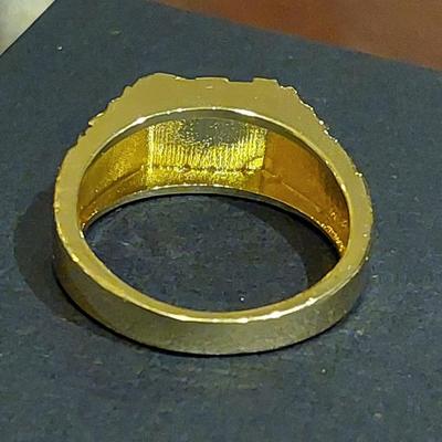 14kt Gold Overlay Ring Size 11