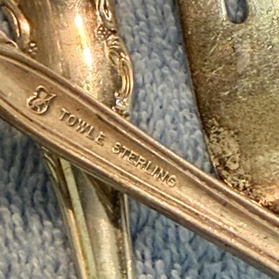 Towle Sterling Silver Flatware French Provincial Pattern