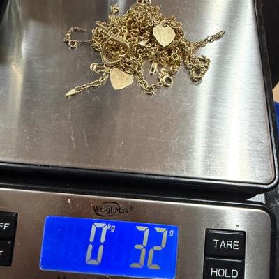 14k Yellow Gold Scrap Lot 32 grams