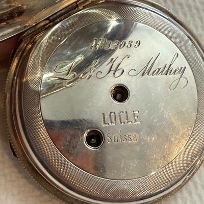 Antique Locke Pocket Watch