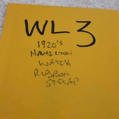 1920s Hamilton Ladies Ribbon Band Watch