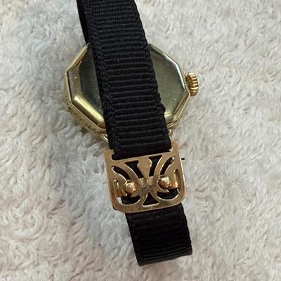 1920s Hamilton Ladies Ribbon Band Watch