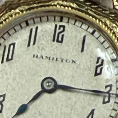 1920s Hamilton Ladies Ribbon Band Watch