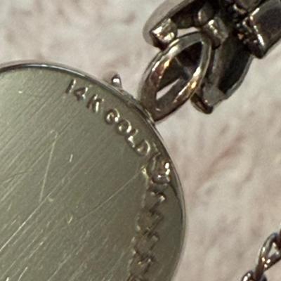 14k White Gold Vintage Ladies Hamilton Watch