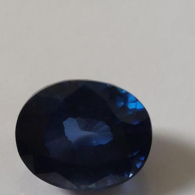 IGI CERTIFIED LAB GROWN SAPPHIRE 9.07 CT