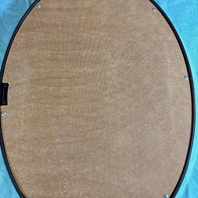 Sale Photo Thumbnail #368: See pics. Oval 15x21.5, small 7x13,wood frame 11.5 x 14