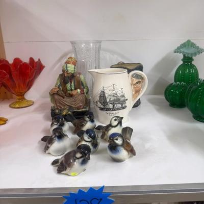 Sale Photo Thumbnail #581: Goebel birds, pitcher, etc.