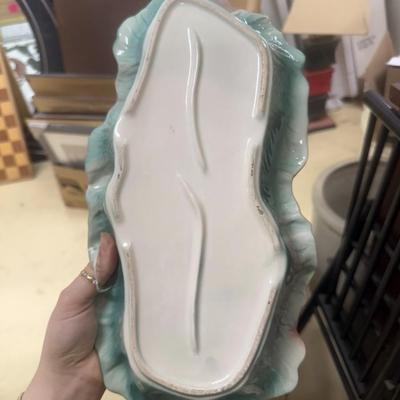 Sale Photo Thumbnail #682: Trays/dishes, flamingo planter, plastic tray