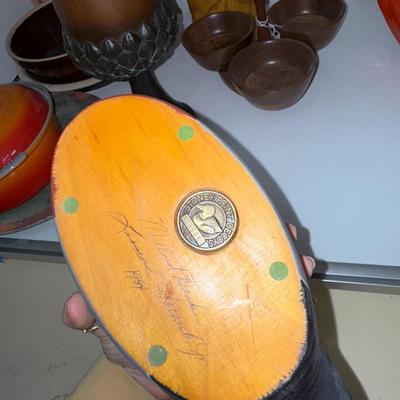 Sale Photo Thumbnail #694: Mallard, acorn statue, divided holder, etc.