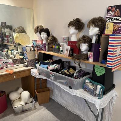 Sale Photo Thumbnail #98: - Table & shelving are not included.

NO CHERRY PICKING or taking ONLY the items you want and leaving the rest or you will be banned! Please arrive with enough time to load. Bring boxes/any tools to assemble /dolly/people to help load/etc.
- Questions? Ca