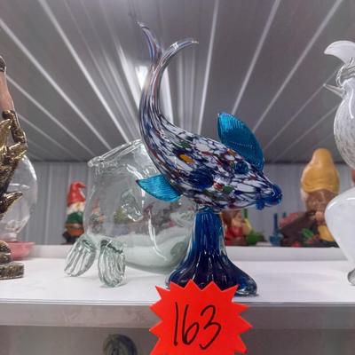 Sale Photo Thumbnail #781: Fish sculpture, bowl