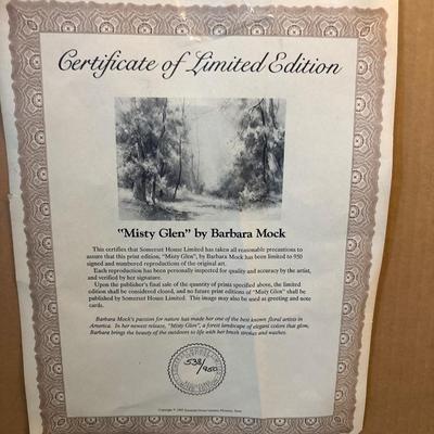 Sale Photo Thumbnail #470: Signed & numberedInclude certificate of limited edition. 32.5 x 26.