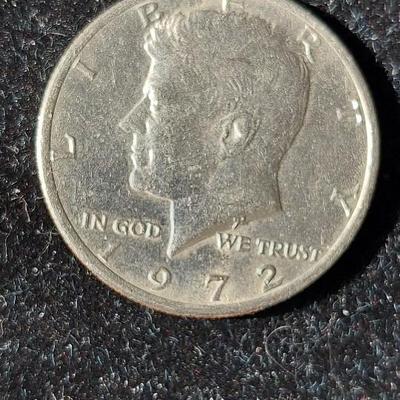 1972 Kennedy Half Dollar