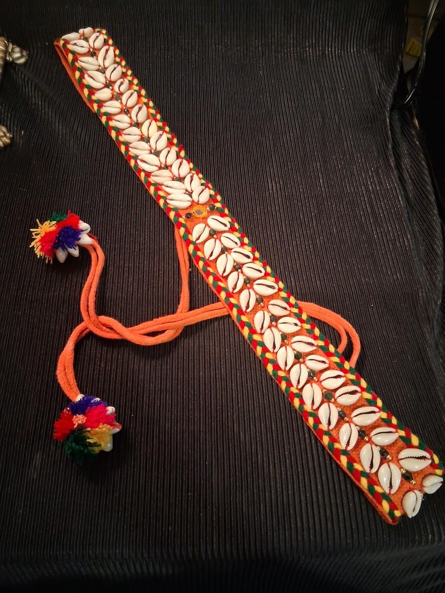African Cowrie Shell Belt/Sash | EstateSales.org