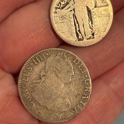 Antique Silver Coin Lot