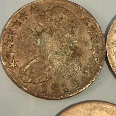 Early Antique Silver Coins Lot