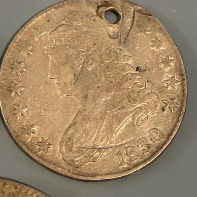 Early Antique Silver Coins Lot