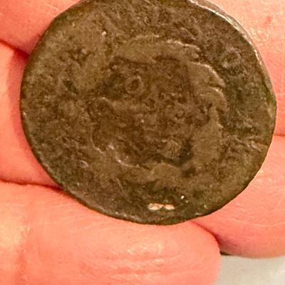 TWO Early Large Cents Dates Unkown