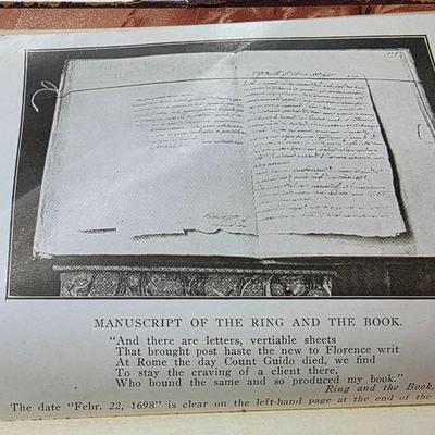Antique Robert Browning Complete Works Vol. IV New Century Library c.1900